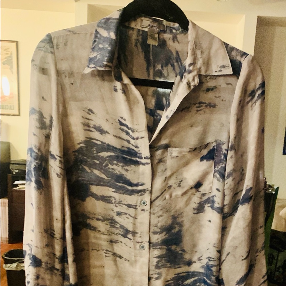 Lani Sheer long sleeve dress shirt